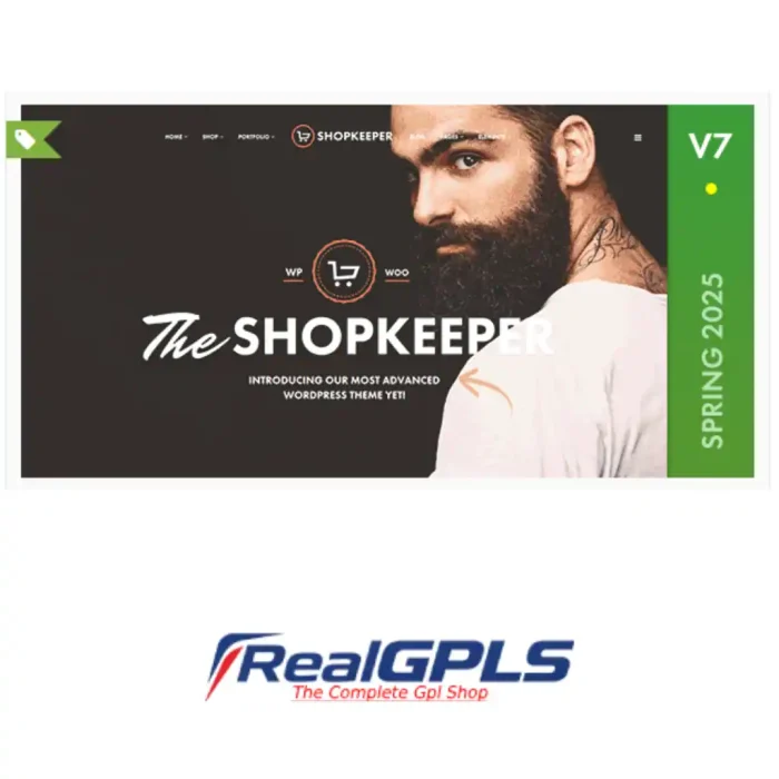 Shopkeeper WordPress Theme Gpl v7.1 - Image 1