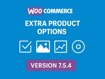 WooCommerce Extra Product Options v7.5.4 – Custom Fields & Add-Ons